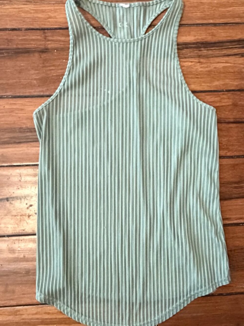 Alo Yoga Essence Tank, Green Size S